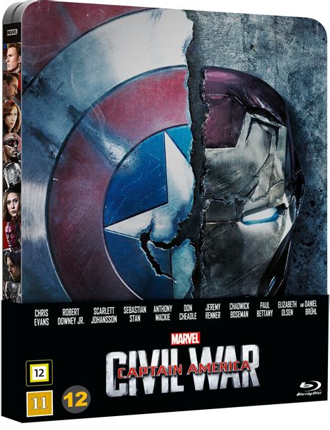 captain america steel box|Captain America: Civil War Steelbook (4K+BluRay) – .